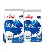 安佳(Anchor)新西兰奶源 调制乳粉 青少年成人奶粉营养早餐 全脂奶粉400g*2袋