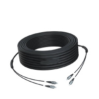 车仆新桥华泰 XQ-KFC-FC-100 跳线 尾纤 铠装光缆 FC-FC 室外跳线 100米 单模双芯