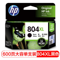 惠普(HP)804xl大容量黑色墨盒原装墨盒 适用hp 6220/6222/7120/7820/Tango打印机