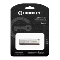 金士顿 IKLP50 16G优盘 金属U盘 专业硬件加密 USB3.2 读速高达145MB/s