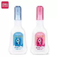 得力(deli)优酷7284修正液(混色)颜色随机发(15ml/瓶)单瓶装