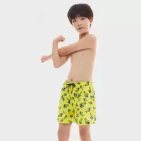 速比涛(Speedo)男童彩色印花13英寸儿童舒适经典休闲度假沙滩裤