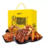 久久丫2024卤味零食大礼包168型762g