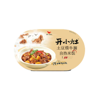 统一 开小灶 自热米饭 土豆煨牛腩口味 271克/盒