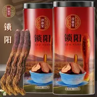 淳滋堂锁阳150克罐装 瓶装锁阳可搭肉苁蓉淫羊藿精美罐装手选原料