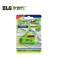 次世代 L227 2.4V 600mAh AAA*2 无绳电话机电池 镍氢充电电池 (计价单位:节) 绿色
