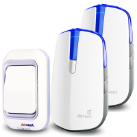 海得曼E-681PB-681PZ无线门铃一拖二中继款