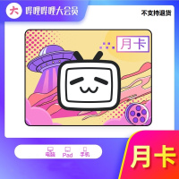 哔哩哔哩大会员 vip月卡 (卡密)