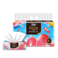 洁柔 纸面巾(Face油画)88抽4层6包装(BR229-06A)