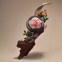 宋朝福香海棠扩香器(花开吉祥)