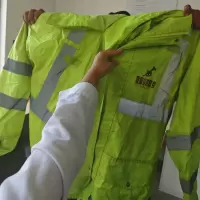 反光雨衣雨裤套装工作服工装物业劳保服材质150D(含一处印字,集采40套)