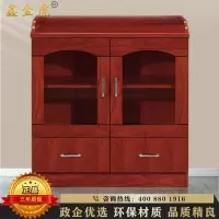 鑫金虎 两门油漆茶水柜办公储物矮柜餐边柜