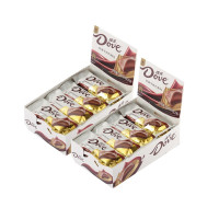 德芙224G原装牛奶口味巧克力(16条)盒装