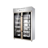 臻远ZY4042913 商用消毒柜双门立式大容量餐具保洁柜臭氧中温消毒