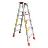 臻远 ZY4060604铝合金人字梯家用折叠梯双面扶梯五步梯1.5米