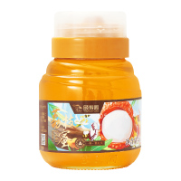 颐寿园蜂蜜 荔枝蜂蜜480g/瓶 纯正天然无添加