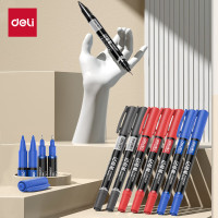 得力 6824 记号笔 油性记号笔签字笔 /支