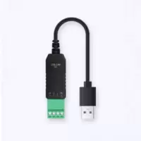USB转485数据线 RS485串口2路继电器控器模块IO输入输出开关量信号采集 货期2周