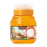 颐寿园蜂蜜 荔枝蜂蜜480g/瓶 纯正天然无添加