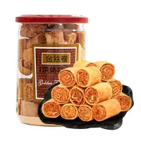 美珍香金丝卷肉松卷罐装180g MZR-JS180