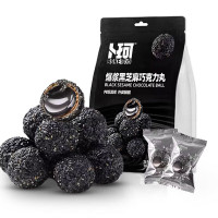 卜珂 爆浆黑芝麻巧克力丸100g×2袋(单位:件)H