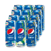 百事可乐桂花乌龙可乐汽水330ml*12