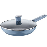 炊大皇(COOKER KING)谷里28cm平底锅 易洁不粘锅 多功能早餐煎锅 电磁炉通用 GL28JG(H)