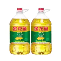 金龙鱼 大豆油/精炼一级大豆油 煎炒煮炸凉拌 5L*2桶