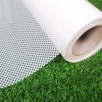 Zhongyzn 喷绘单孔透 PVC材质,720DPI,白色胶底 尺寸按需求定制