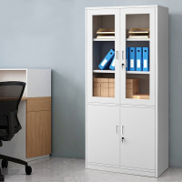 绵冠(MIANGUAN)文件柜办公柜钢制铁皮柜资料柜档案柜储物柜