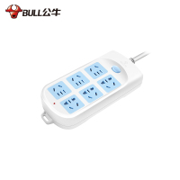 公牛插座接线板电源多用插排过载保护器1.8米GN603