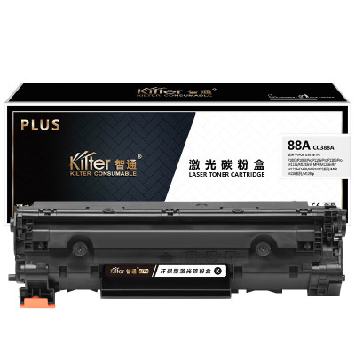 KILter智通 88A CC388A 硒鼓 PLUS版 带芯片 黑色 1500页(A4,5%)适用于HP P1007