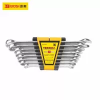 波斯/bosi 扳手 BS392218 两用扳手 铬钒合金钢 8 1302010360&&