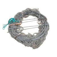 妍锦模拟蛇腹形铁丝网