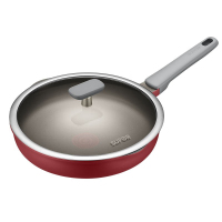 苏泊尔煎锅28CM火红点钛耐磨平底锅炒菜锅NJ28WA4