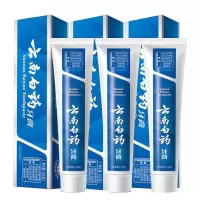 云南白药留云南白药留兰香牙膏120g/支 3支/装兰香牙膏120g/支 3支/装