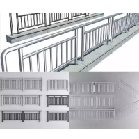 豹盾 定制不锈钢扶手栅栏 阳台家用围栏市政栏杆 长2.4m高1.7m-1.0厚