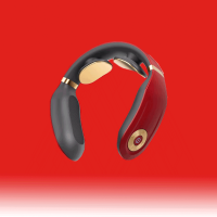 SKG颈椎按摩器颈部按摩仪热敷脖子智能多功能护颈仪实用生日礼品送父母男女友老婆老公长辈 4998AI款-红色