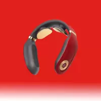 SKG颈椎按摩器颈部按摩仪热敷脖子智能多功能护颈仪实用生日礼品送父母男女友老婆老公长辈 4998AI款-红色