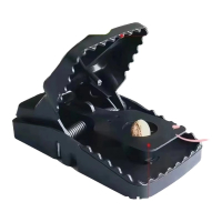 JUBKJ五金工具老鼠夹带饵料夹子10个+100包诱饵