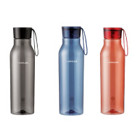 乐扣乐扣塑料杯750ML便携小口提手杯子ABF664(颜色随机)