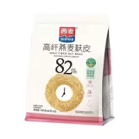 西麦高纤燕麦麸皮400g袋装零添加蔗糖营养早餐代餐懒人速食低gi食品