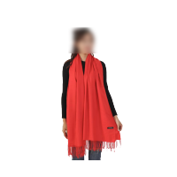 雨风仿羊绒红围巾