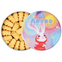 AKOKO经典小花曲奇160g/盒 海盐芝士蜂蜜味*2盒