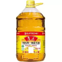 鲁花 食用油 5S物理压榨压榨一级 花生油 6.18L