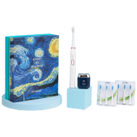 HYUNDAI 智能超声波电动牙刷&全身水洗电动剃须刀 商务套装 YT805