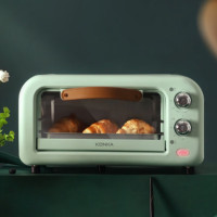 康佳(KONKA)电烤箱 KAO-1202E(S)L多功能12L家用烘焙 精准控温 专业烘焙可拆洗炉 PJ