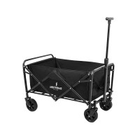 何大屋 露营折叠手推车HDW1611/ 黑色