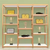 易企采 荣誉展示架30*180*200CM 奖牌展示架荣誉证书展示柜作品手办单位办公室奖杯奖状架