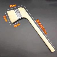 LANZAN 弯柄长羊毛刷3寸